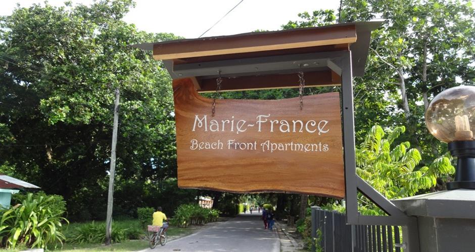 Marie France Beach Front Apartments Website La Digue