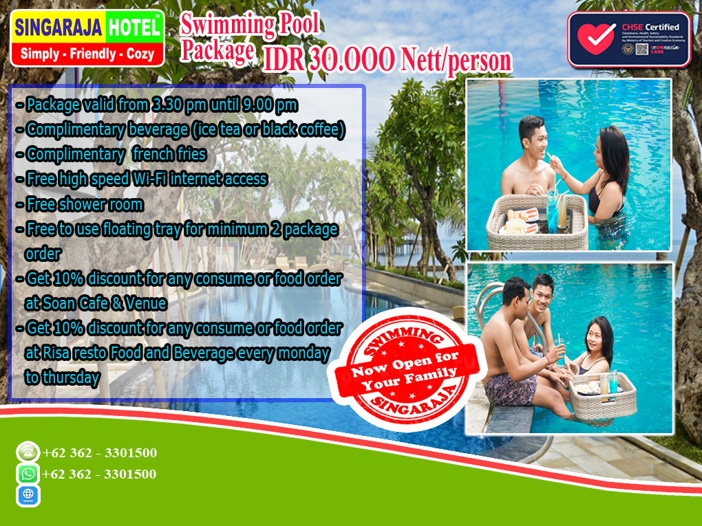 SWIMMING POOL PACKAGE SWIMMING POOL PACKAGE